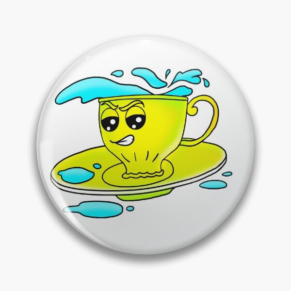 Item preview, ANGERY TEA CUP designed and sold by PAINT  WITH ME ART.