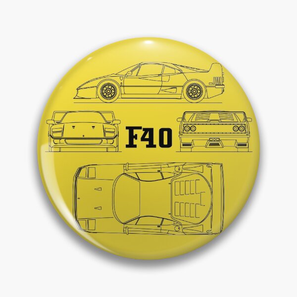 Item preview, The F40 Blueprint designed and sold by rogue-design.