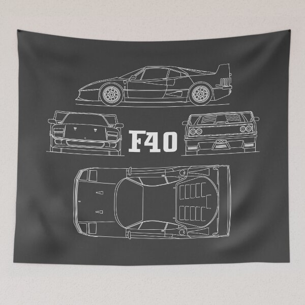 Item preview, The F40 Blueprint designed and sold by rogue-design.