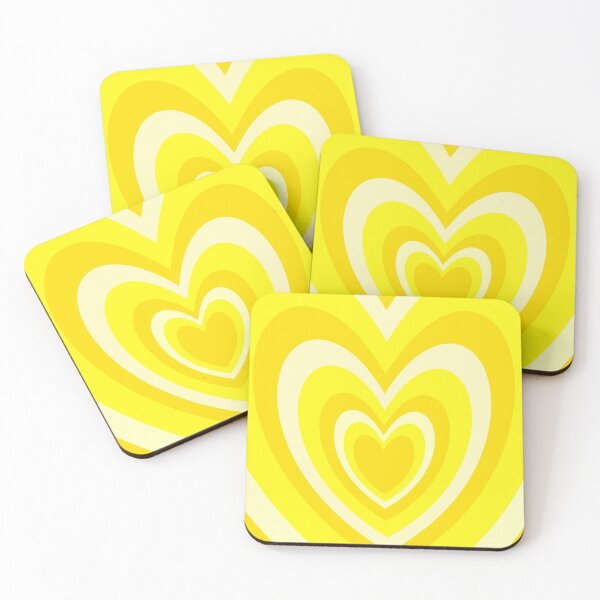 Item preview, Yellow Hearts designed and sold by seascallop.