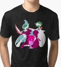 Ralts Kirlia Gardevoir Gallade Evolution Tri-blend T-Shirt