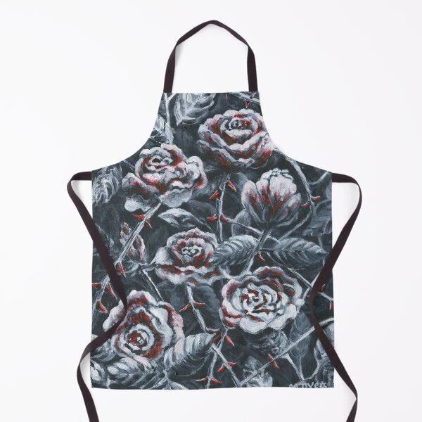 Item preview, Roses and thorns design painting designed and sold by Marion Yeo.
