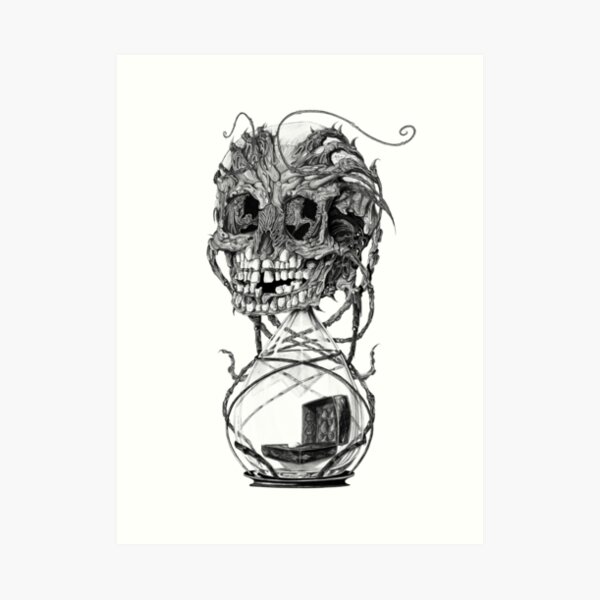 Teeth trough time - No.10 Art Print