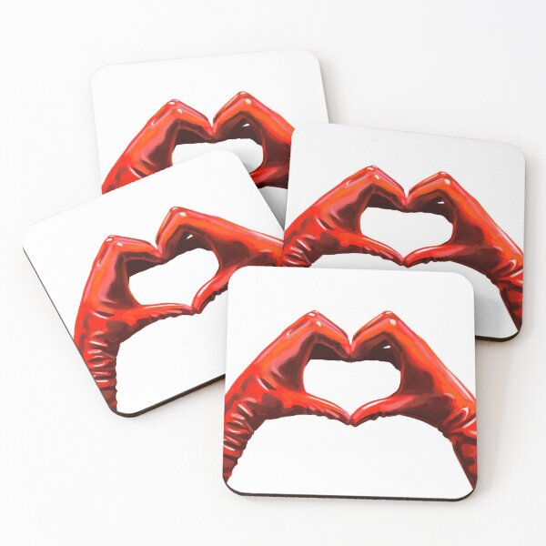 Item preview, Red glove love designed and sold by Pepinowitz.
