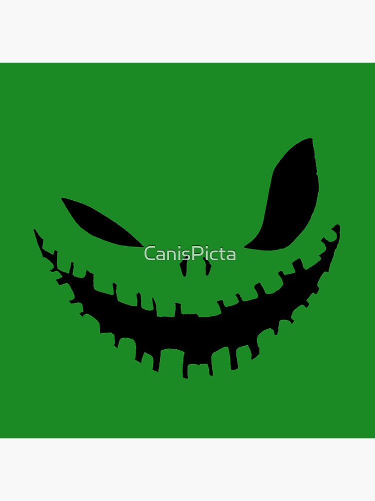 Thumbnail 3 of 3, Sticker, Oogie Boogieman - Nightmare Before Christmas - Halloween, Boogie, Man, Green, Monster, Bugs, Sack, Movie, Fandom, Geek, Geekery, Nerd, Nerdy designed and sold by CanisPicta.