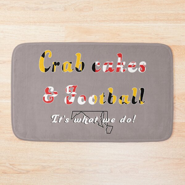Item preview, Crab cakes and Football designed and sold by PiperDownTees.