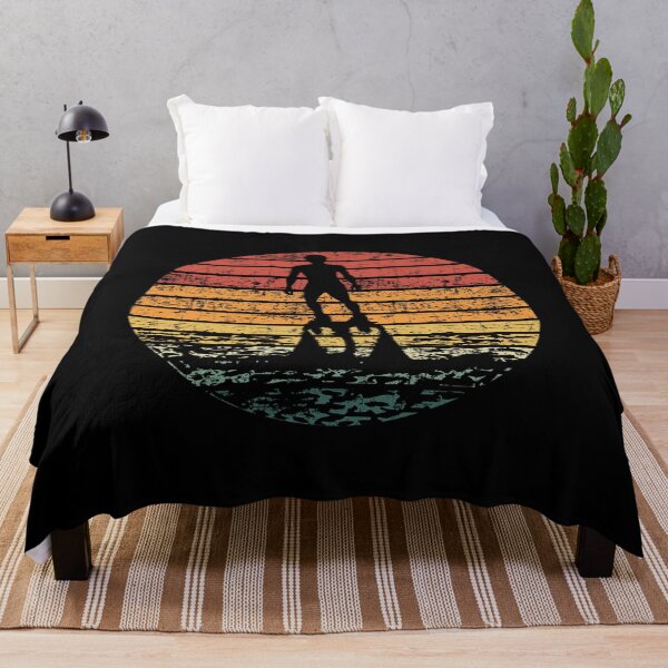 Item preview, Flyboard Flying Flyboarder Flyboarding Water Sport Vintage Retro Sunset designed and sold by CuteDesigns1.