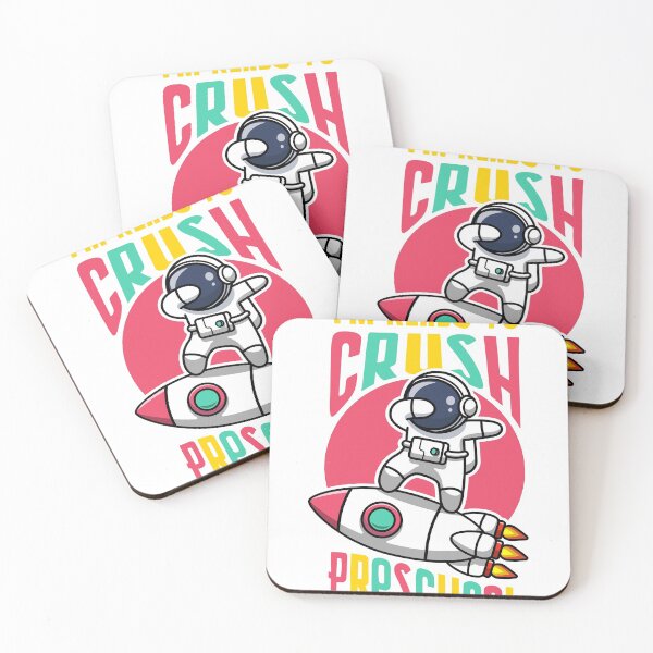 Item preview, I'm Ready To Crush Preschool Astronaut Dab designed and sold by ramenrose.