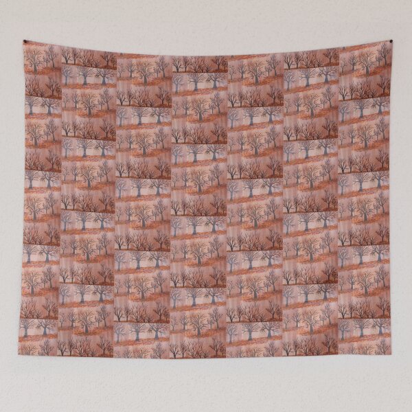 Item preview, Dawn Holloway Foggy Autumn Trees   designed and sold by dawnholloway.