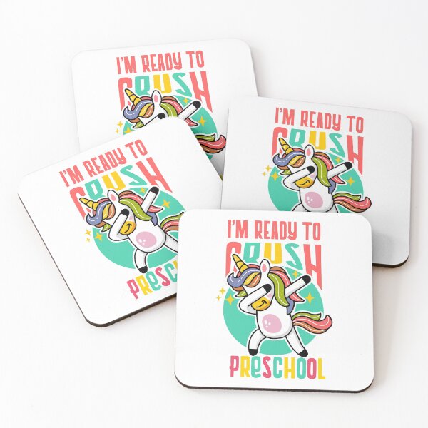 Item preview, I'm Ready To Crush Preschool, Cute Unicorn Dab designed and sold by ramenrose.