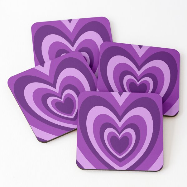 Item preview, Purple Hearts designed and sold by seascallop.