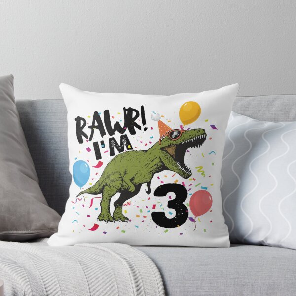 Item preview, Rawr Im Three designed and sold by TheShirtLounge.