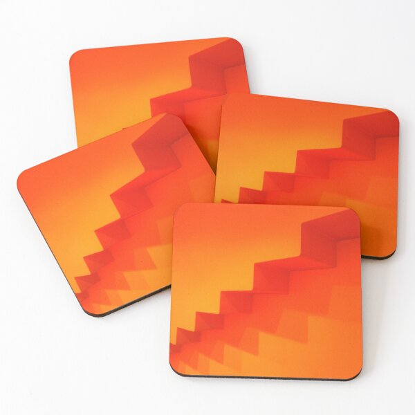 Item preview, Orange Staircase designed and sold by beanphoto.