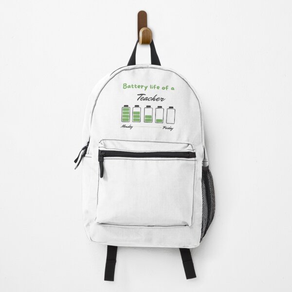 Item preview, Battery Life of a Teacher designed and sold by Adorable Designs.