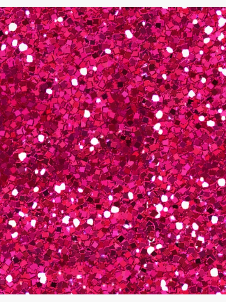 Hot Pink Chunky Glitter