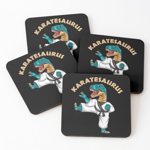 Item preview, Funny Karatesaurus Kid - Dinosaur designed and sold by MintaApparel.