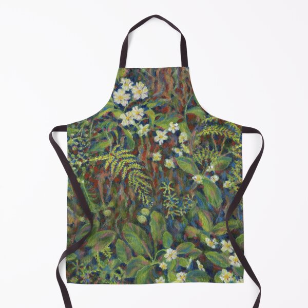 Item preview, Primroses and weeds botanical painting designed and sold by Marion Yeo.