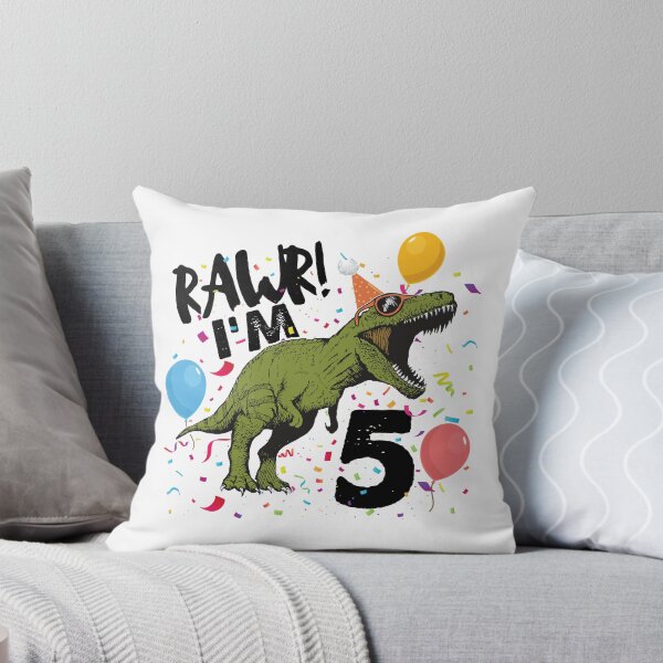 Item preview, Rawr Im Five designed and sold by TheShirtLounge.
