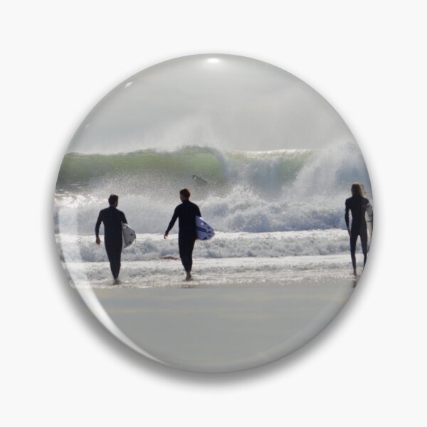 Item preview, Surfing Buddies on a big wave day designed and sold by SaltySurfgirl.