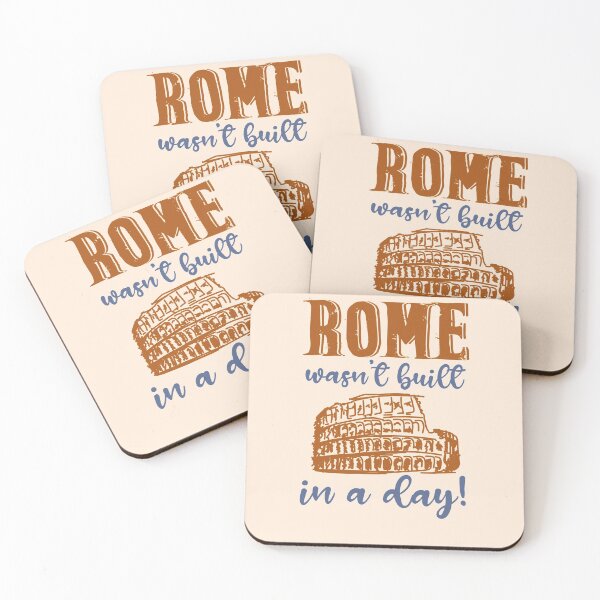 Item preview, Rome Wasn't Built In A Day (Dark) designed and sold by the-krisney-way.