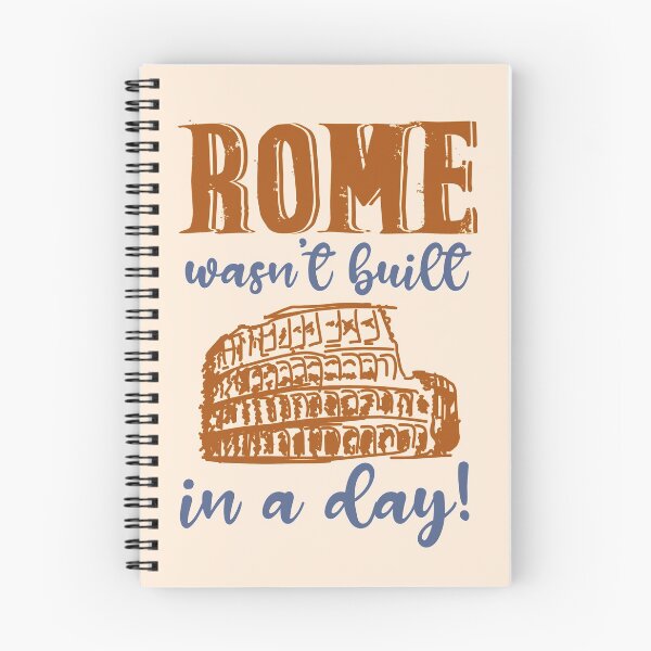 Item preview, Rome Wasn't Built In A Day (Dark) designed and sold by the-krisney-way.