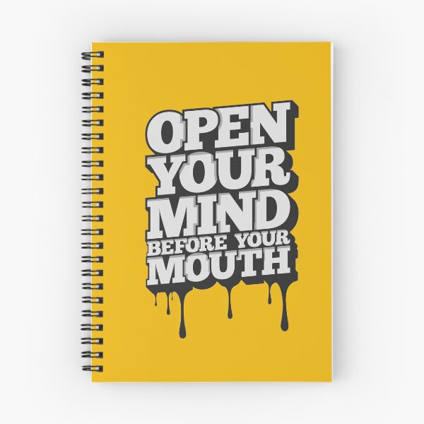 Item preview, Open Your Mind Before Your Mouth designed and sold by Nuqta.