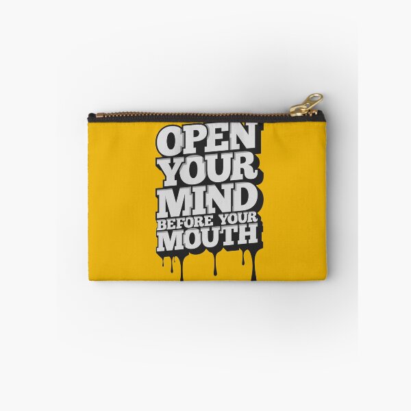 Item preview, Open Your Mind Before Your Mouth designed and sold by Nuqta.
