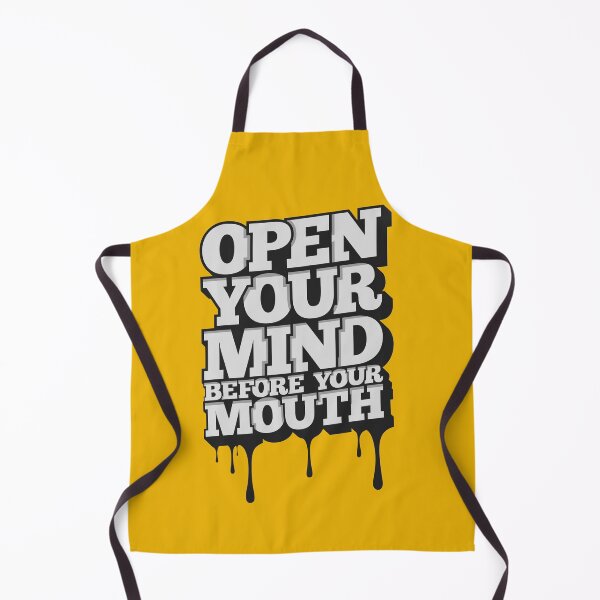 Item preview, Open Your Mind Before Your Mouth designed and sold by Nuqta.