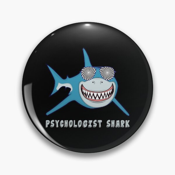 Item preview, Psychologist Shark Therapy Psycho Psychology Hypnotize Hynosis Shark Quote designed and sold by TheAplus.