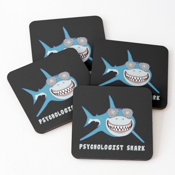 Item preview, Psychologist Shark Therapy Psycho Psychology Hypnotize Hynosis Shark Quote designed and sold by TheAplus.