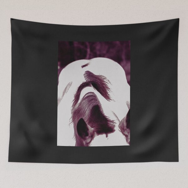 Item preview, Artful black and white view of a horses back designed and sold by KOEHNESKLICKS.