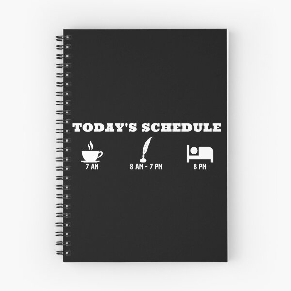 Item preview, Today's Schedule Coffee And Writing designed and sold by 24FAHSION.