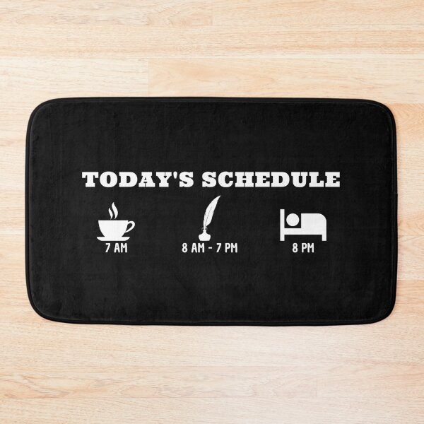 Item preview, Today's Schedule Coffee And Writing designed and sold by 24FAHSION.