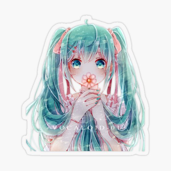 Hatsune Miku #2 PHOTO STICKER/TRANSPARENT OVERLAY by mcjjang on