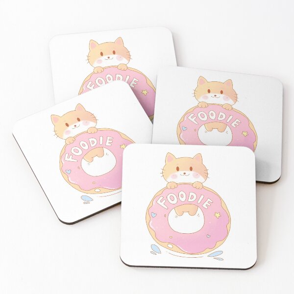 Item preview, Foodie Cat Donut designed and sold by domainhaxy.