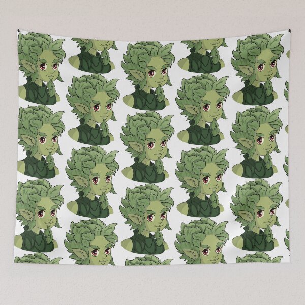 Item preview, Green Man with Soul Patch Anime Style designed and sold by Miguel Guerra.