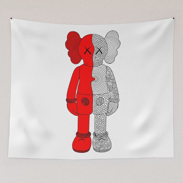 Item preview, Doodle red hype designed and sold by SNEAAAAAKY.