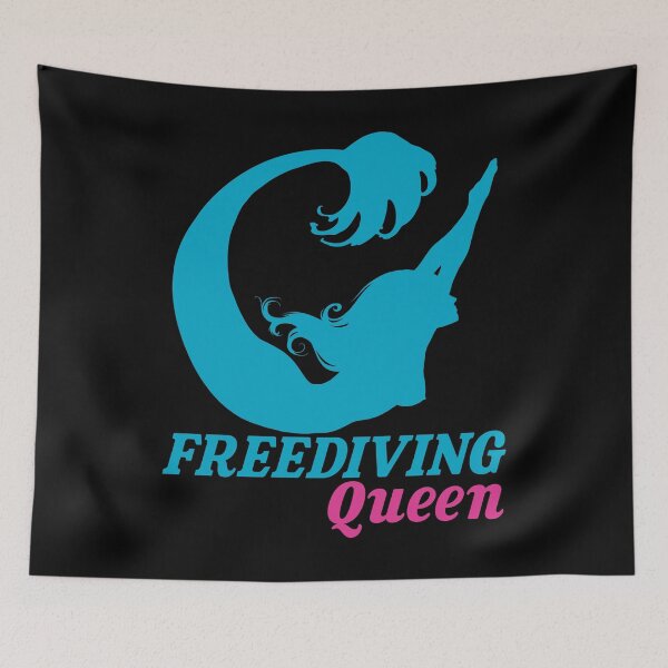 Item preview, Freediving Queen - The Freediving Mermaid - Gift for Freediving Girls designed and sold by cotros.