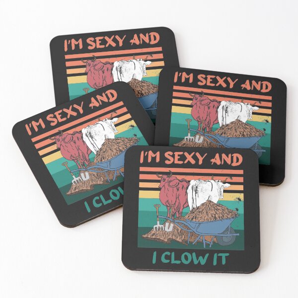 Item preview, Vintage Cattle Dung Clow Cow Manure Ranch Owner Sexy Farmer designed and sold by TheAplus.