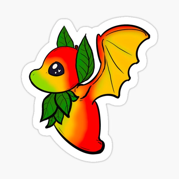 Item preview, Mango bat - fruit bat designed and sold by SabineAstroph.