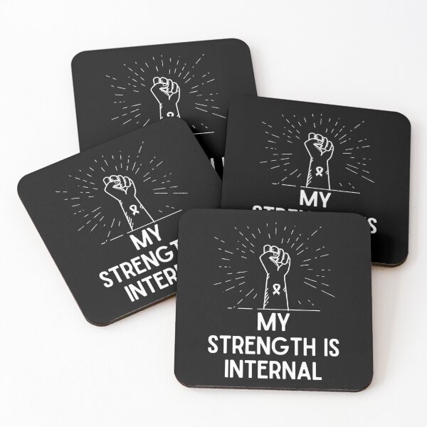 Item preview, My Strength Is Internal designed and sold by SilkenDove.