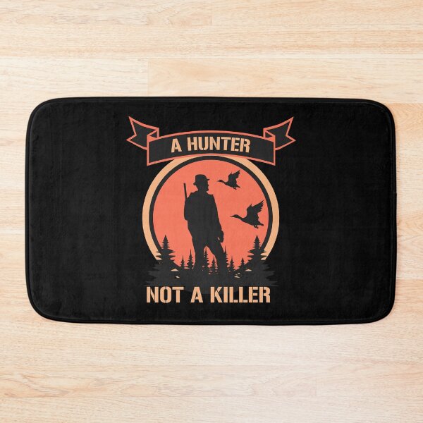 Item preview, a hunter must hunt - a hunter is not a killer designed and sold by johndesignwaves.