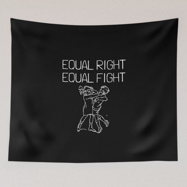 Item preview, Equal right Equal fight designed and sold by MariiaCreation.