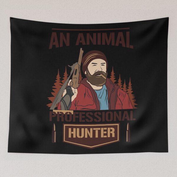 Item preview, An animal professional hunter - a hunter is not a killer designed and sold by johndesignwaves.