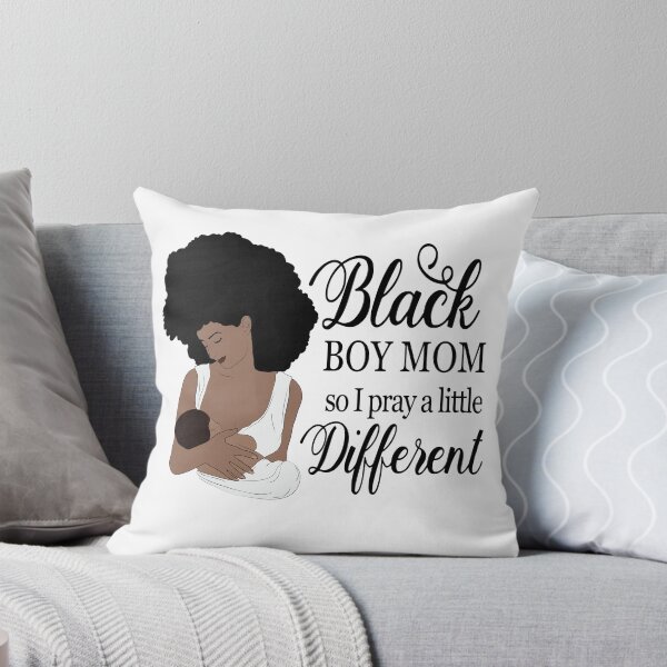 Item preview, Black Boy Mom So I Pray A Little Different - African American Mom - Black Women Are Dope designed and sold by AwakenedSoul.