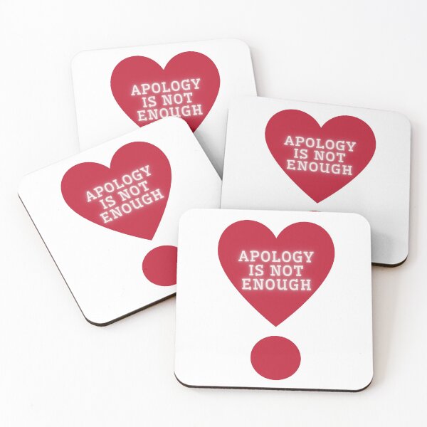 Item preview, Apology is not enough designed and sold by TheRightHonMP.