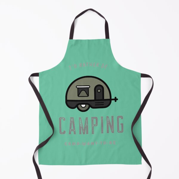 Item preview, I'D RATHER BE CAMPING APPAREL designed and sold by Granddesigned.