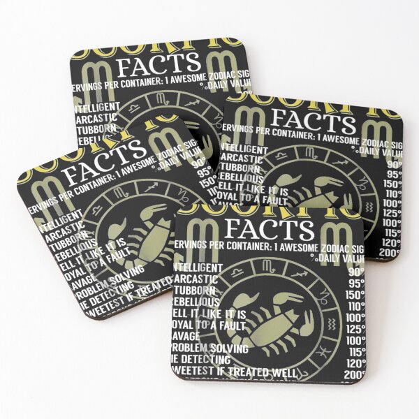 Item preview, Scorpio Facts Zodiac Sign designed and sold by raneronicole.