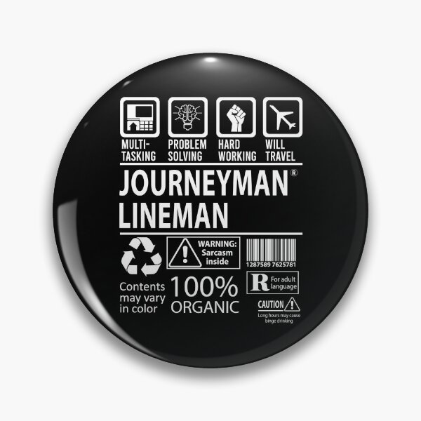 Item preview, Journeyman Lineman T Shirt - Multitasking Job Gift Item Tee designed and sold by cattontawn.