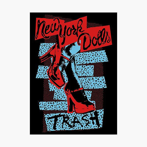 New York Dolls Trash Photographic Print